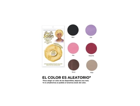 Boné de cetim extra grande 9638 Stay On Satin