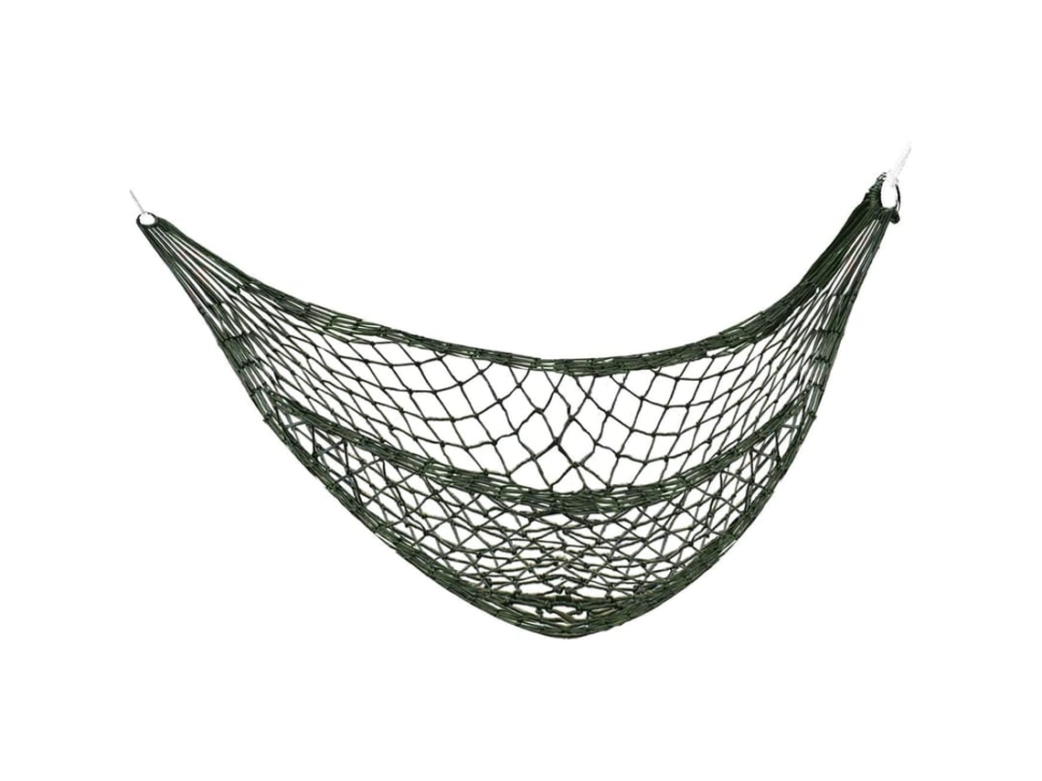 Hammock De Viagem Mini De Nylon Verde Militar Para Camping Ou Jardim