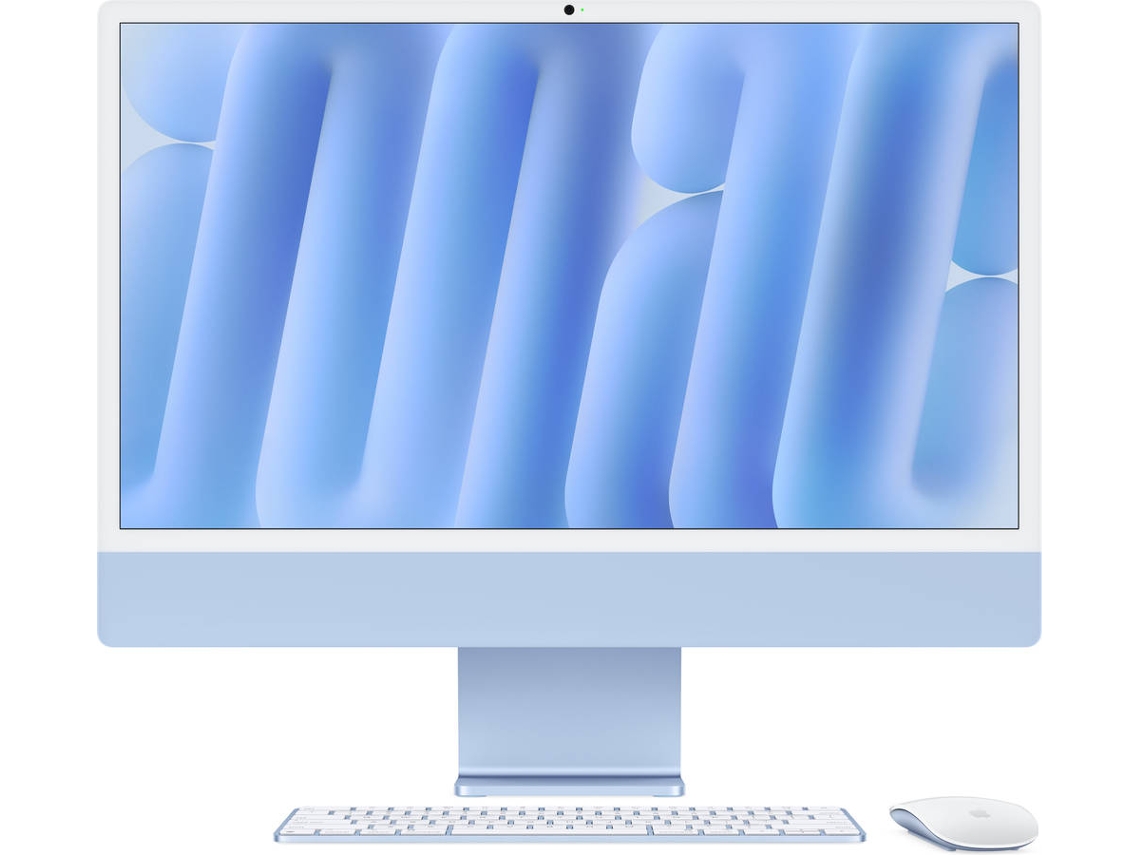 iMac APPLE Azul CTO (24'' - Apple M4 10-Core - RAM: 24 GB - 2 TB - GPU 10-Core)
