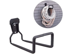 Soporte De Mangueira De Parede De Metal Resistente Industrial Para Jardim, Instalação Fácil E Durável