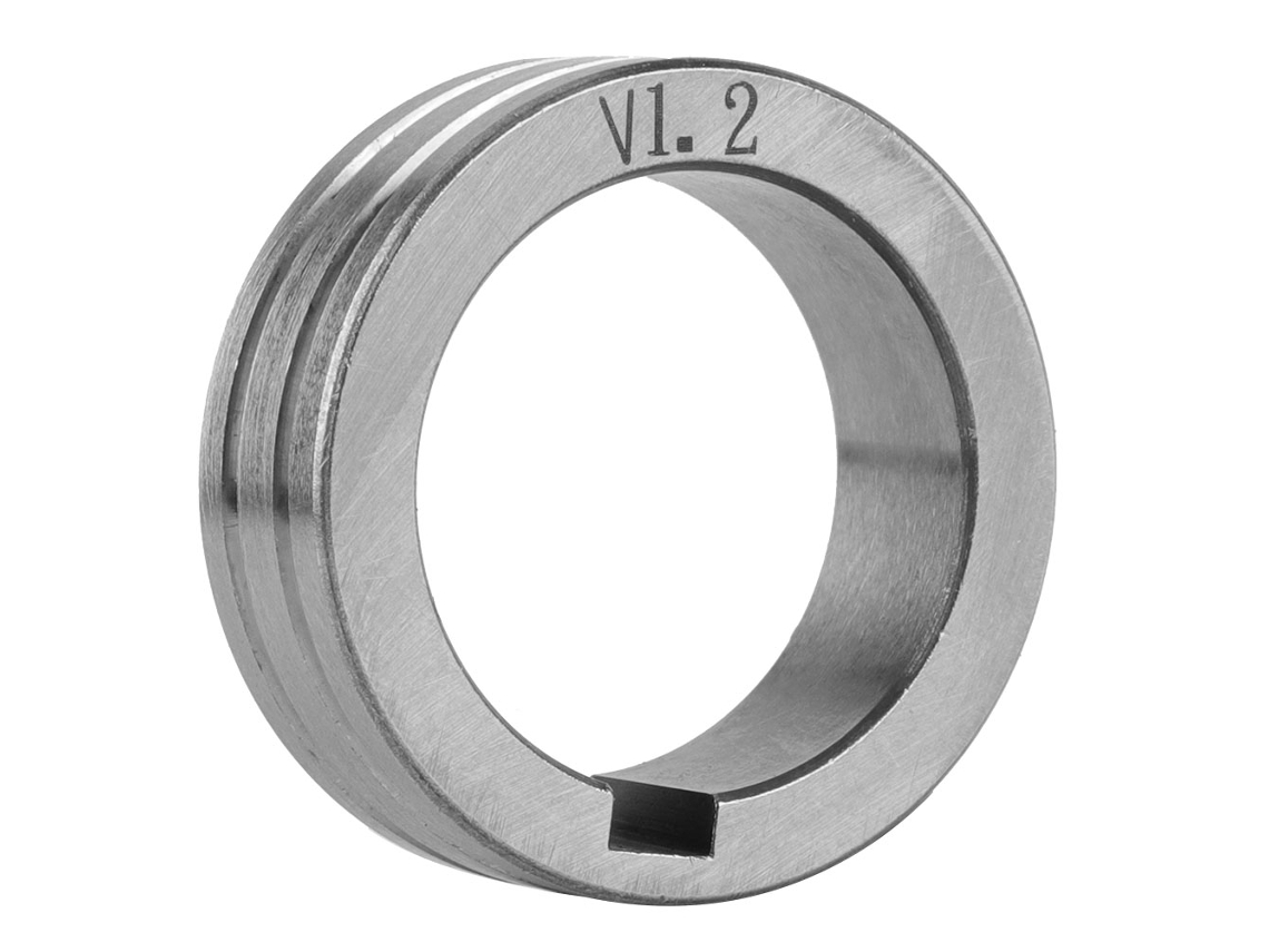 Rueda De Alimentación De Alambre De 30 Mm/1.18 Pulgadas Para Binzel, Guía De Alambre De Soldadura De 0.8/1.0/1.2 Mm (1.2 Mm)