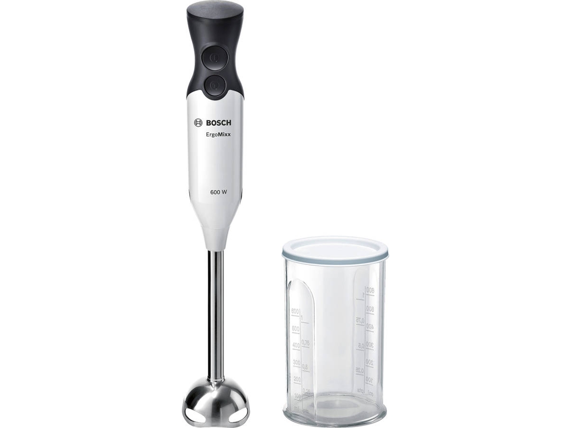 Varinha Mágica BOSCH MSM66110 W ErgoMixx (600 W - Branco e Preto)