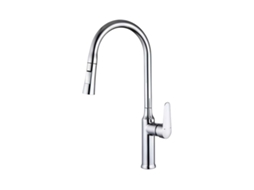 Misturador De Cozinha Extensível Com Bico Retrátil Flexível