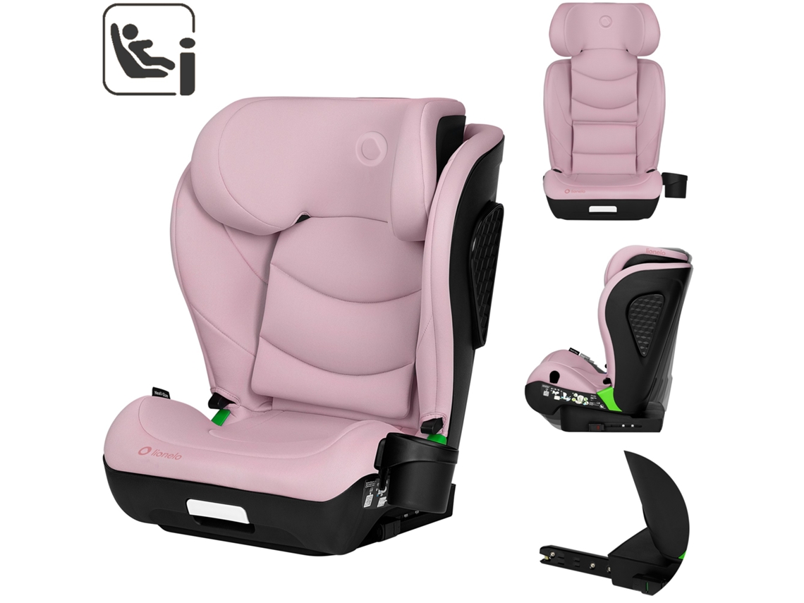 Cadeira Auto Lionelo Neal I-size 100-150 Cm - Isofix - Assento Largo - Porta-copos - Reclinável