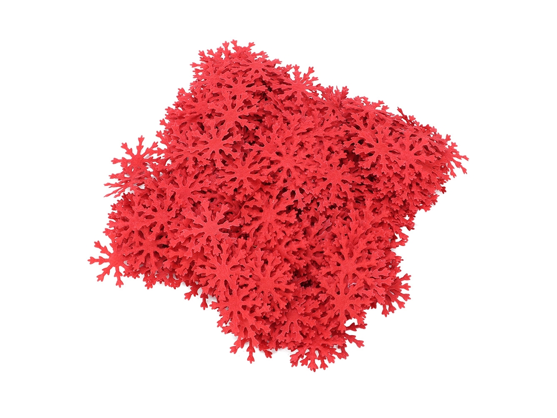 Laxiscreed Conjunto De Estrelas De Natal Vermelhas Para Decoração De Festas E Confetti De Mesa