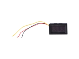 Voltímetro De Painel De 5 Dígitos Com Display Led Vermelho, Escala De 0 A 33.000 V Para Uso Doméstico E Profissional