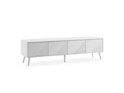 Móvel Tv Telmo 4 Portas Cor Branco 160 Cm Vs Venta Stock