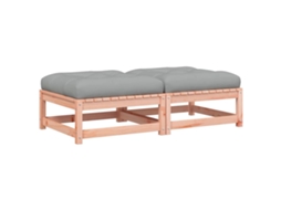 Garden Footstool, Garden Footstools Vidaxl Marrom Madeira De Douglas (n/a)