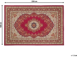 Tapete Karaman (Multicolor - Poliéster - 160x230x0.5 cm)