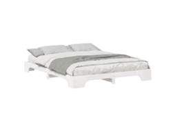 Estrutura da Cama Branco 160 X 220 Cm MAISON EXCLUSIVE