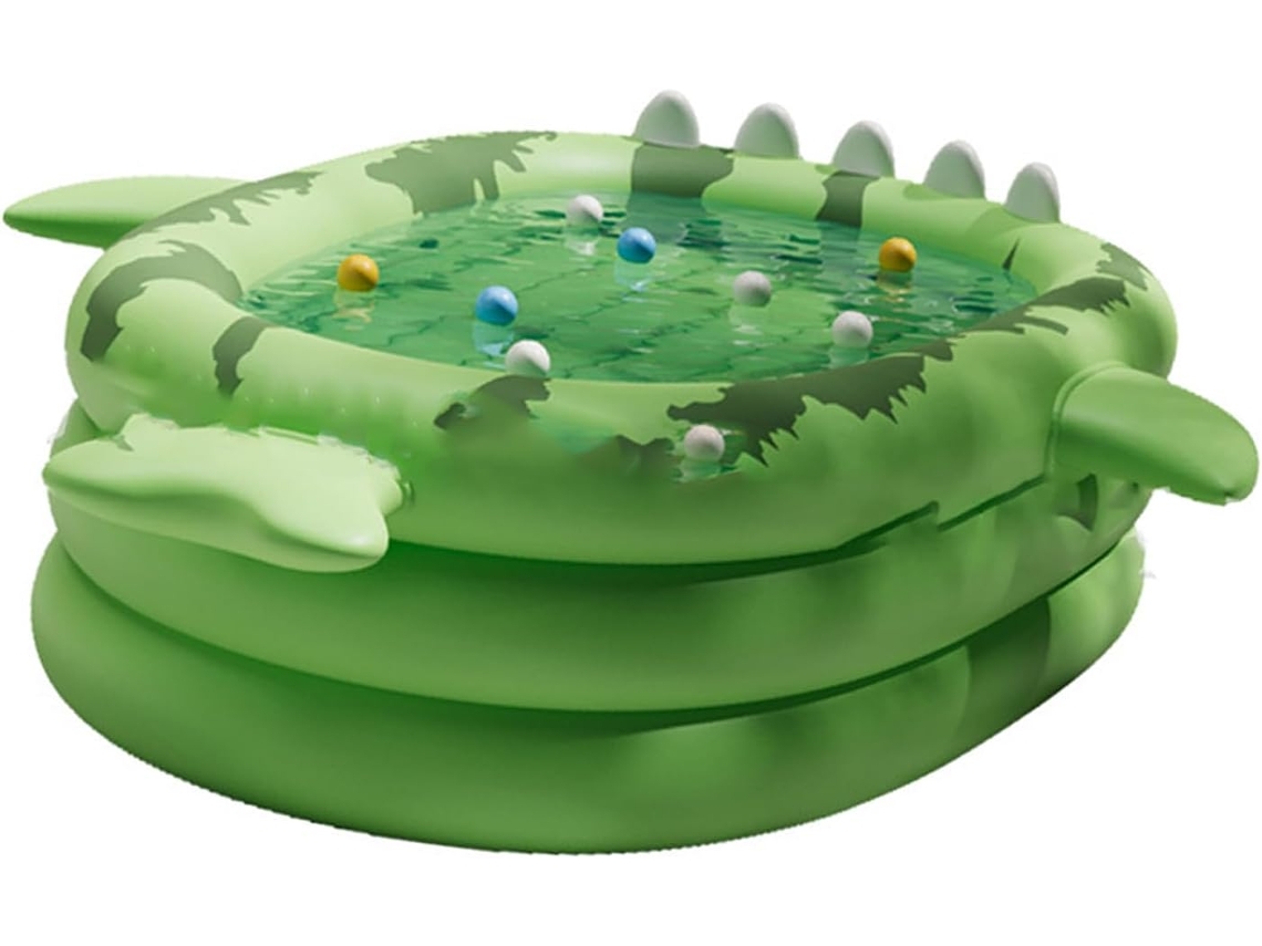 Piscina inflável de PVC, inflagem rápida, ventilação, para verão, infantil, espreguiçadeira CHABERLU