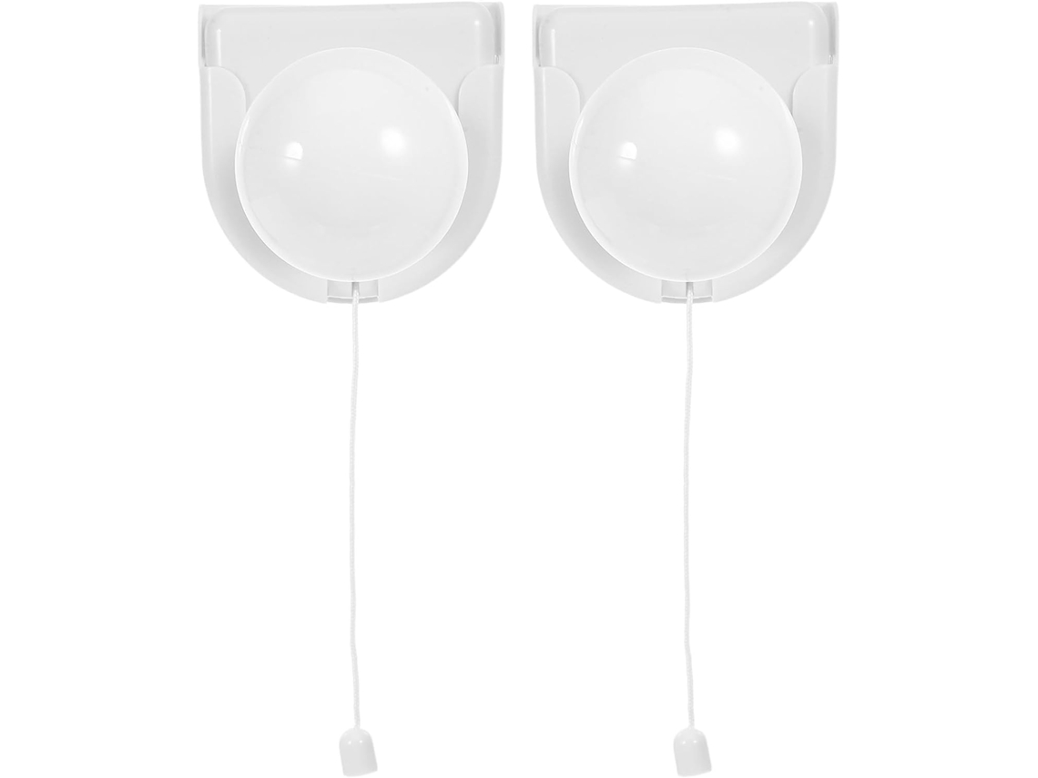Veemoon Kit Com 2 Luminárias Noturnas De Led A Pilha, Sem Fio, Suporte