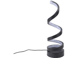 Abajur De Mesa Espiral Em Alumínio, 3 Cores, Regulável, Luminária De Cabeceira Decorativa Em Led Para Quarto, Sala De