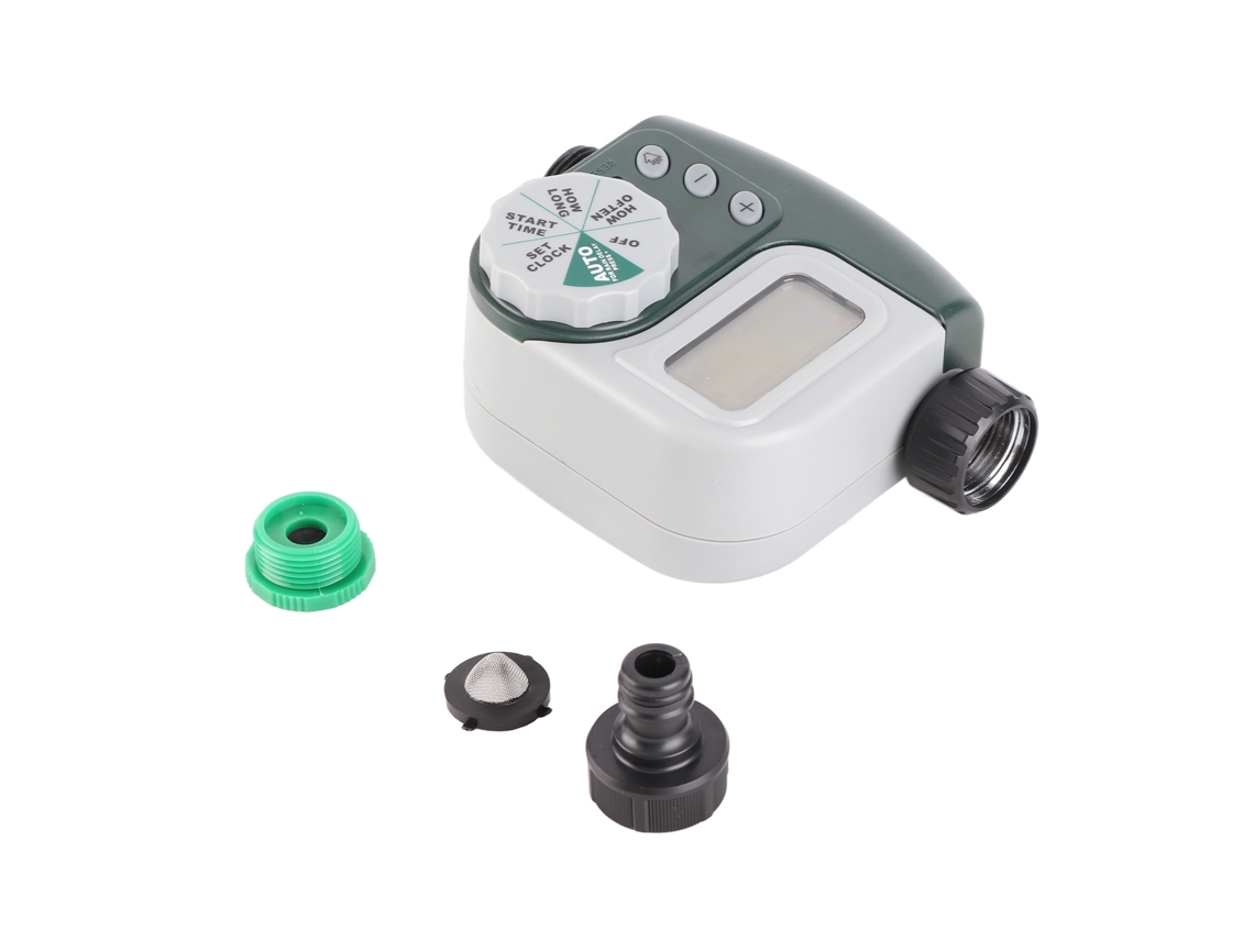 Timer Automático De Água Jardim Sistema Irrigação Controlador Conector G3/4