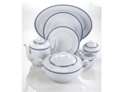 Te 27 piezas aloia elegance azul juego