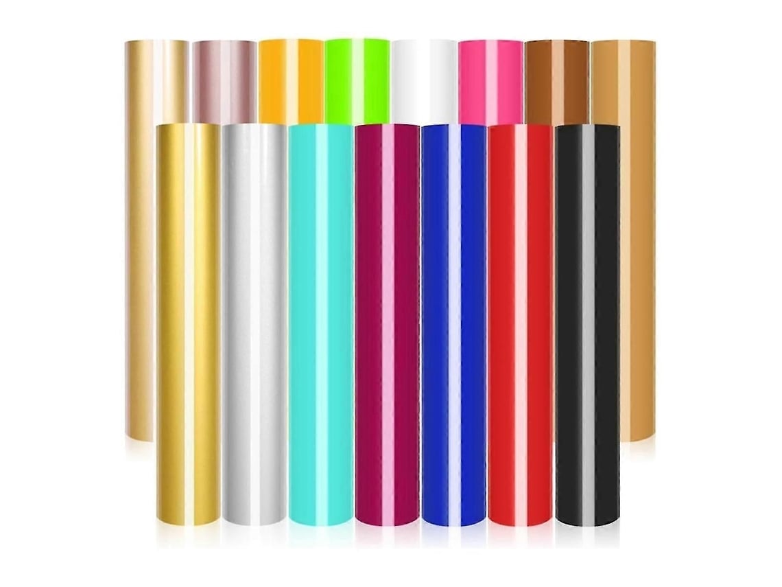 Pacote De Vinil De Transferência Térmica - 12 X 12 Polegadas, Vinil Para Passar Em T-shirts, Compatível Com Prensas Térmicas E Máquinas De Corte