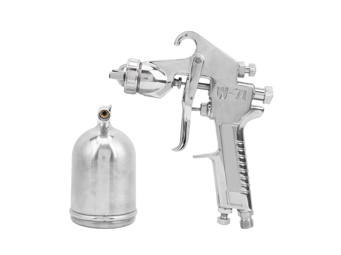 Laxiscreed Kit De Pistola De Spray Para Pintura Com Alimentação Superior