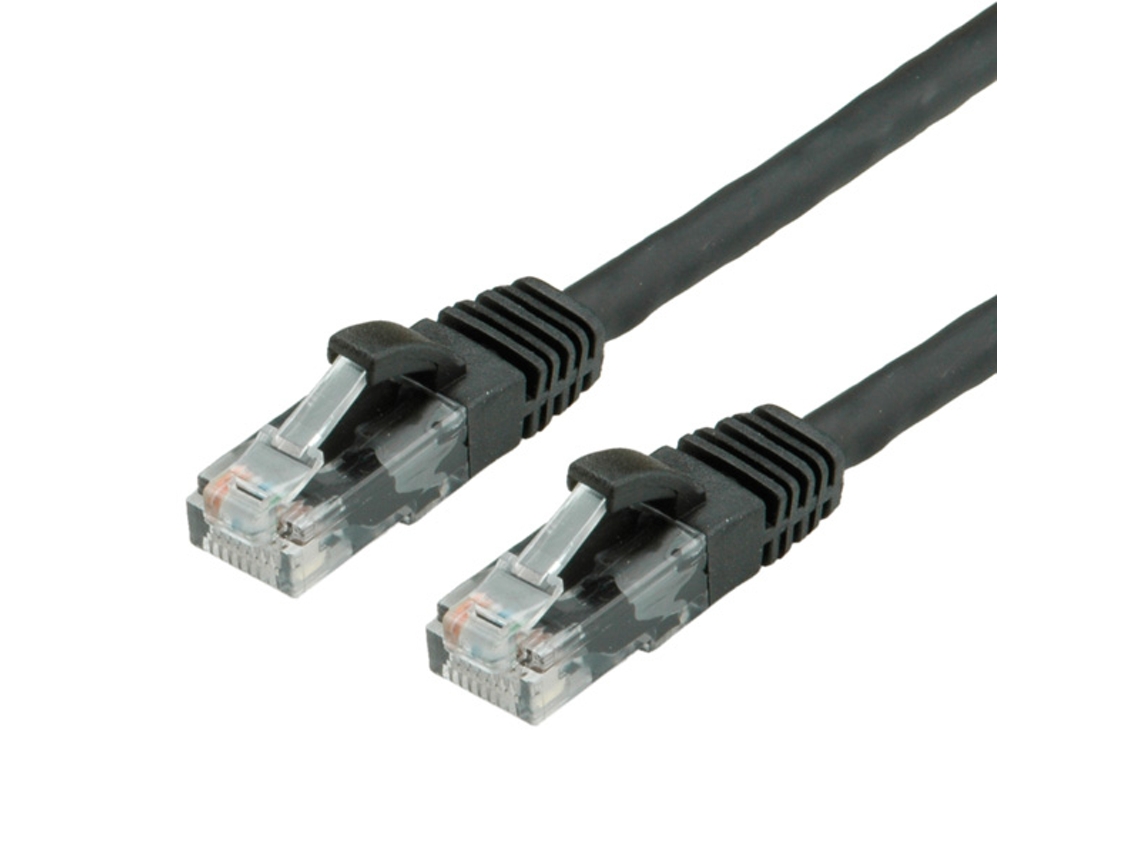 Cabo de Rede VALUE (Cat6 LSOH - 50 cm - Preto)