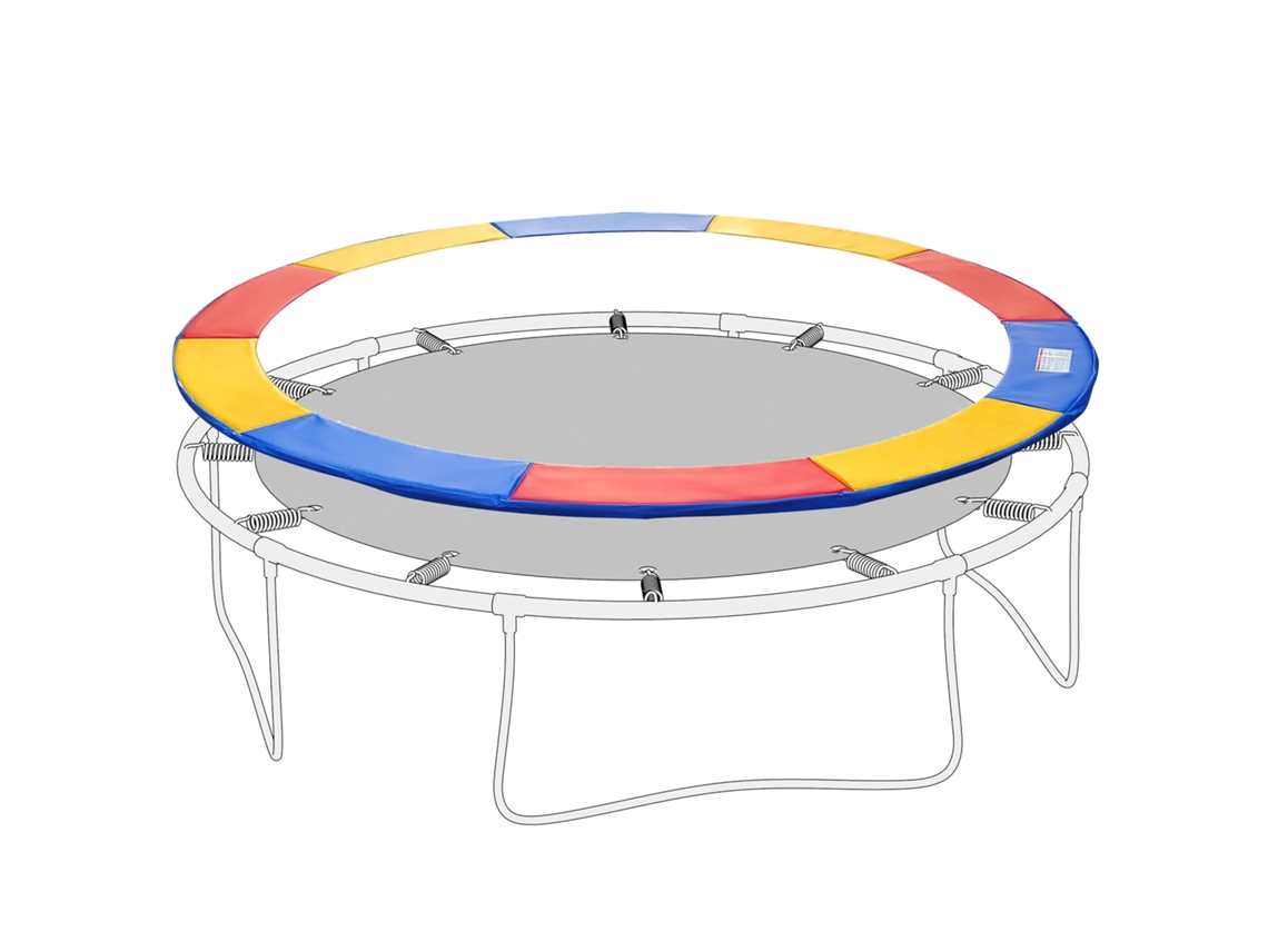 Rede de Segurança Trampolim (para Telhas, Ø 244cm, Multicolorido)