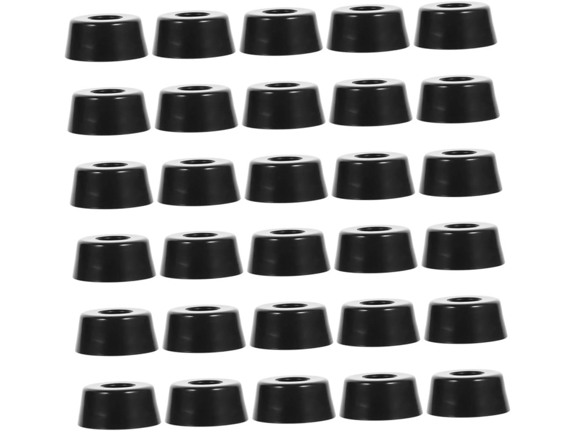 Conjunto De 30 Pés Borracha Antiderrapantes Para Tábuas Corte, Feitos De Borracha Resistente Ao Desgaste