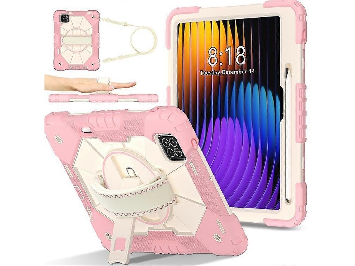 Capa Giratória 360° Em Silicone E Pc Para Xiaomi Pad 7 Pro / Pad 7 Elysve