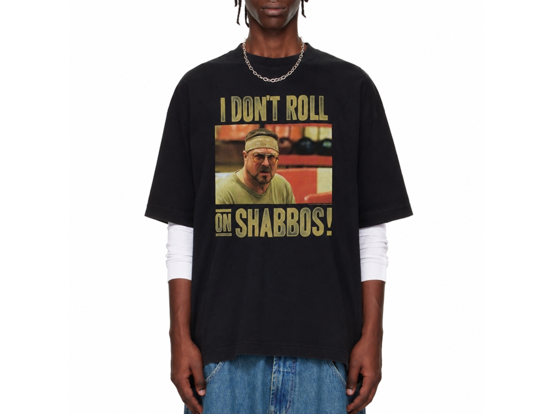 The Big Lebowski Shabbas T-shirt Unisex Adults Size:xl