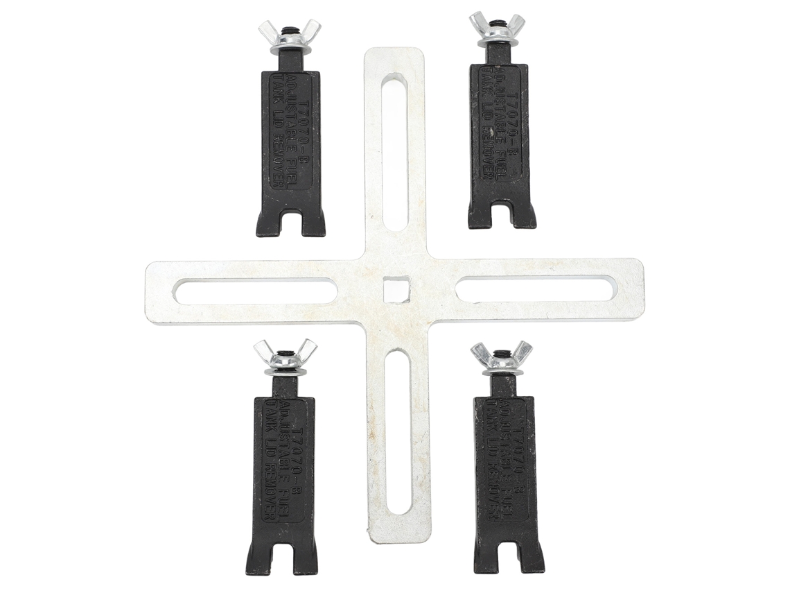 Ferramenta de remoção e instalação de bomba de combustível 4 garras 3/8 1/2 polegada chave remover anel tanque