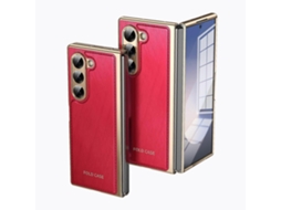 Capa De Celular Com Revestimento Em Brocado Prateado E Fio Dourado Integrado