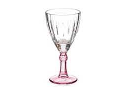 Copo para Vinho Exotic Cristal Cor de Rosa 275 Ml