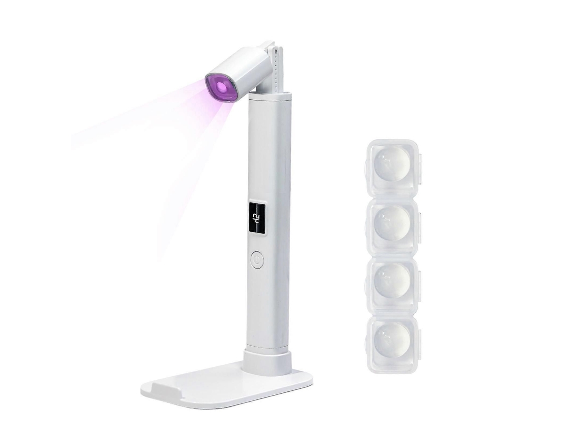 Uv Led Lâmpada de Unhas Retrátil Portátil Luz Secagem Mini Secadora com Suporte GOKOCO