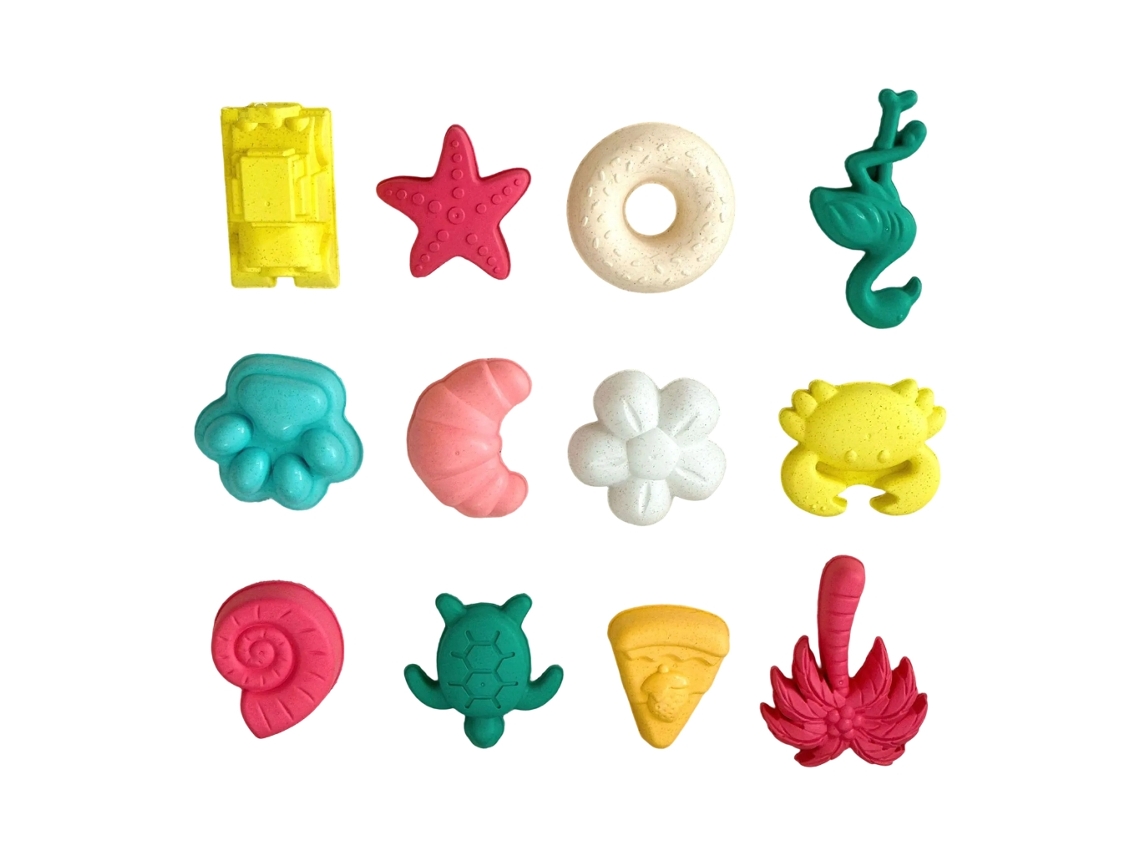 Molde De Flamingo Para Fazer Flores Na Praia, Brinquedo Crianças, Presente Bebês E Crianças Pequenas. -aquaforge