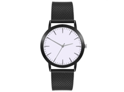 Relógio de quartzo masculino com pulseira de malha, elegante e casual, ideal para presente de negócios Zlf0708-f