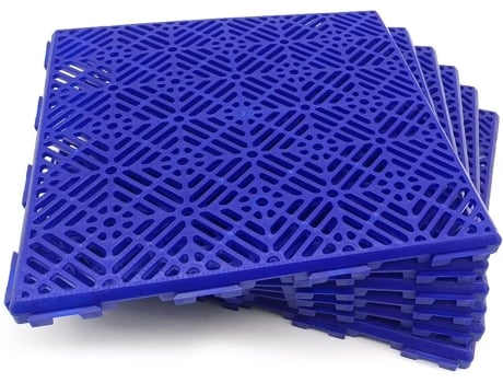 Pacote 12 Azulejos 1M² Aprox. -ANTI-UMIDADE Azul