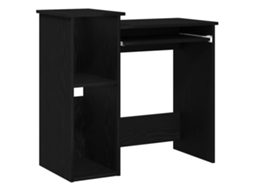 Desk, Desks Vidaxl Preto Madeira Processada (n/a)