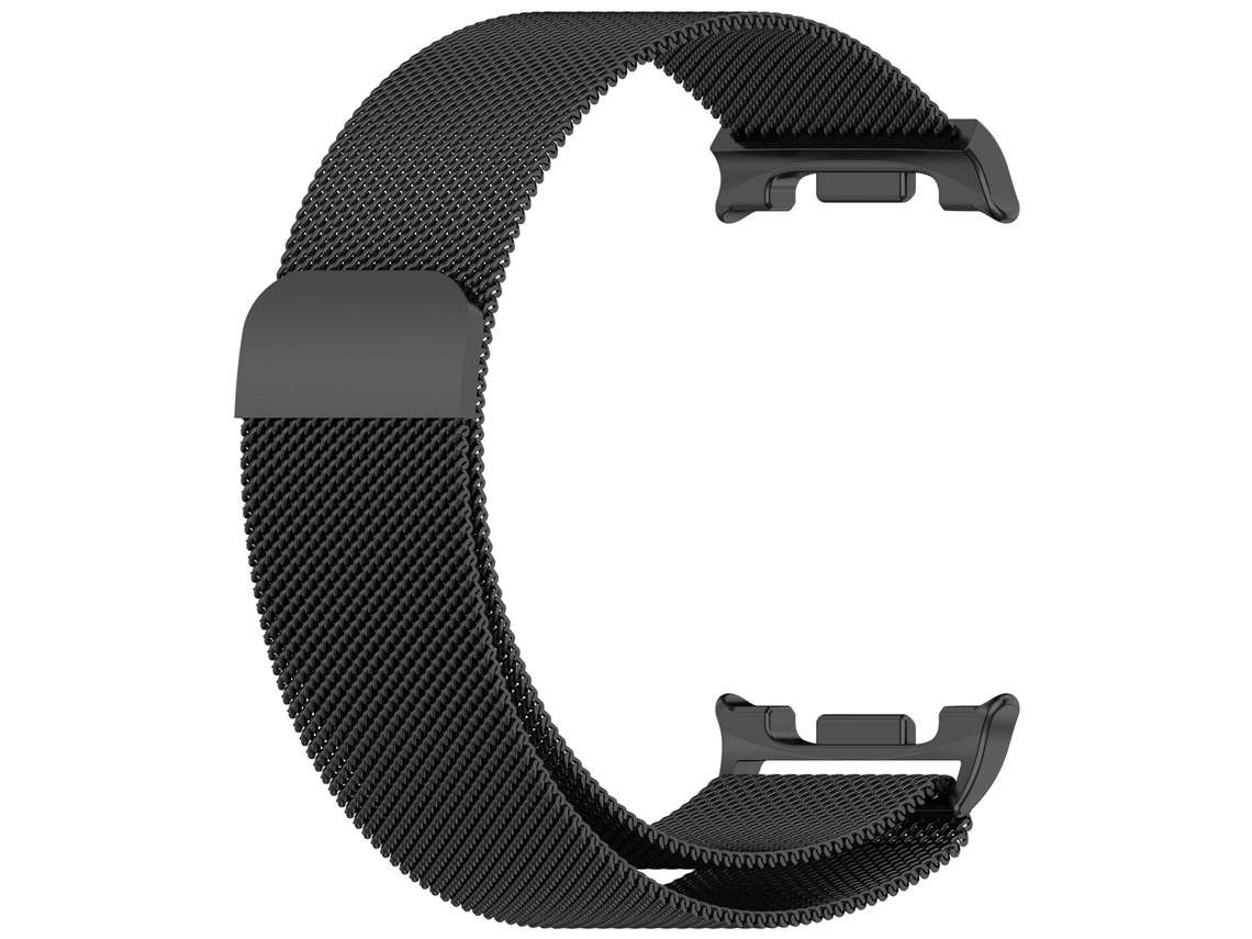 Pulseira Milanese Em Aço Inoxidável Com Malha Metálica Para Samsung Galaxy Watch 9 Preto Hexinyigjly