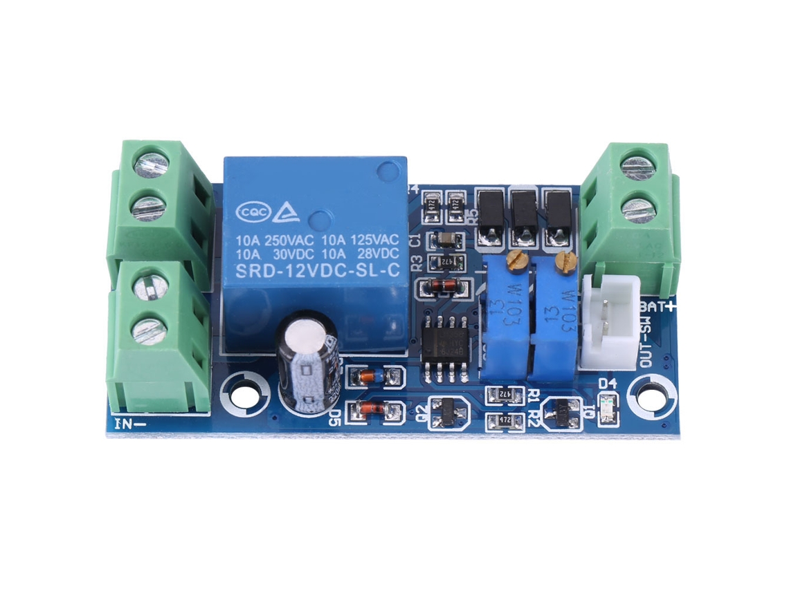 Placa de Proteção de Bateria de Armazenamento 12v com Desligamento Automático por Subtensão S/MARCA