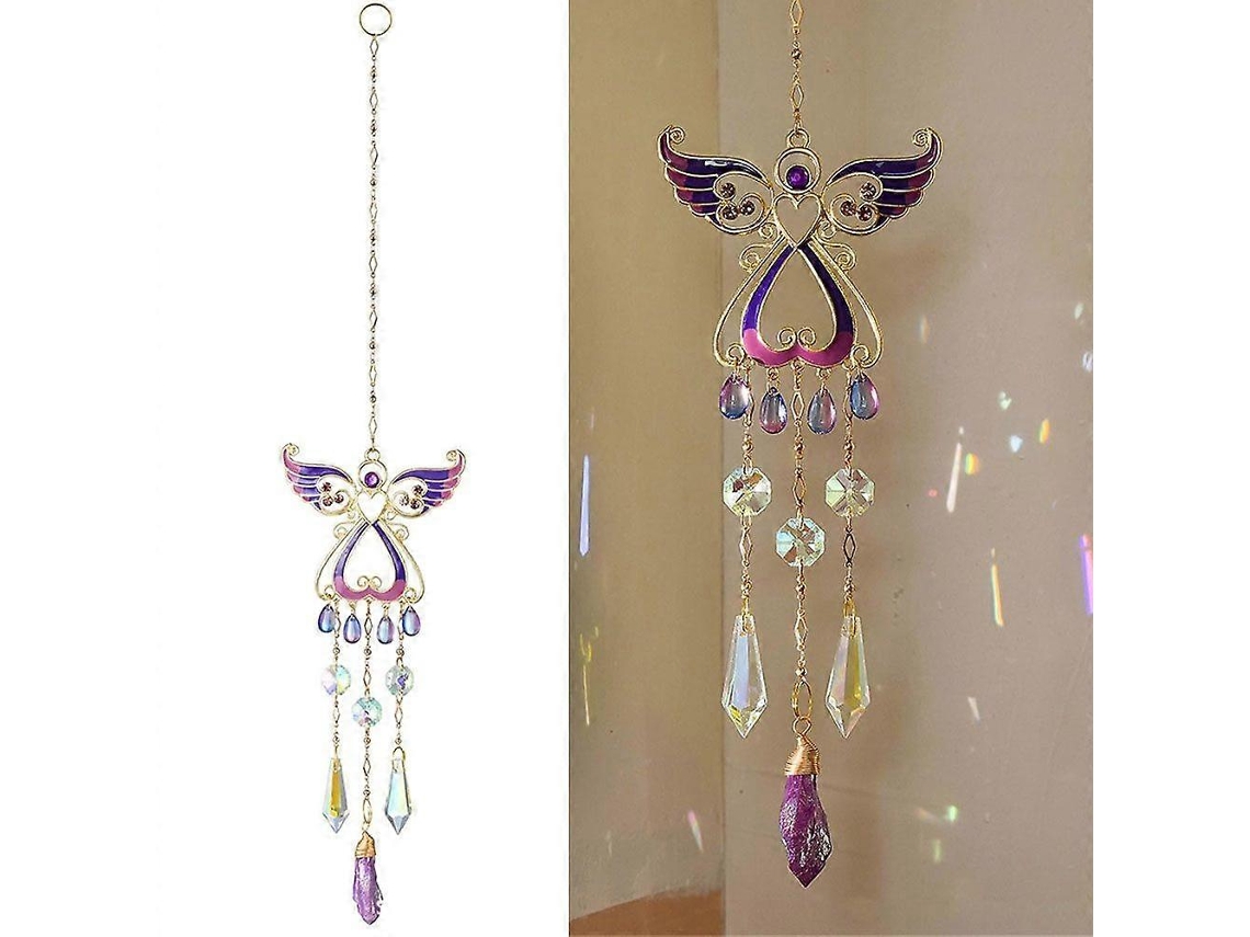 Cristal De Apanhador De Sol Suspenso, Criador De Arco-íris De Janela, Ornamento De Prisma Decorativo, Charme De Refletor De Luz