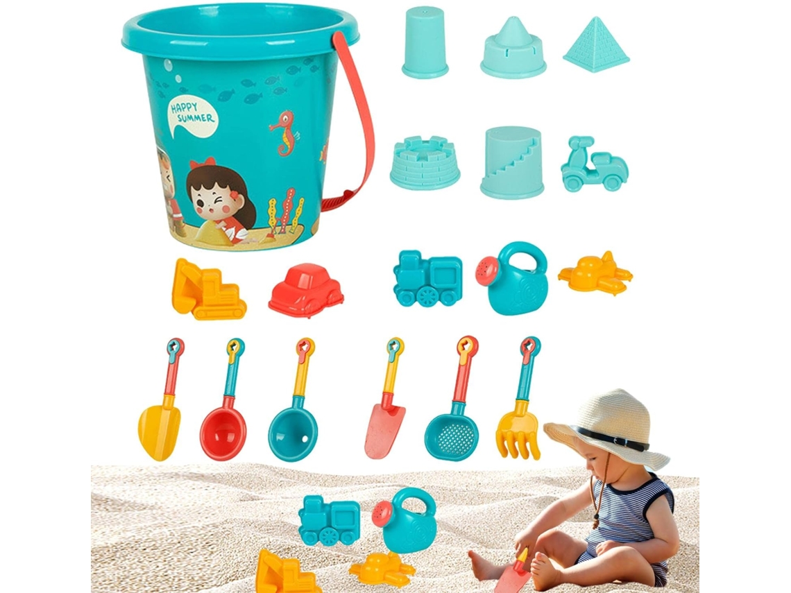 Conjunto De Brinquedos Praia | 18 Resistentes E Com Design Diferenciado, Ideais Para Crianças. -aquaforge