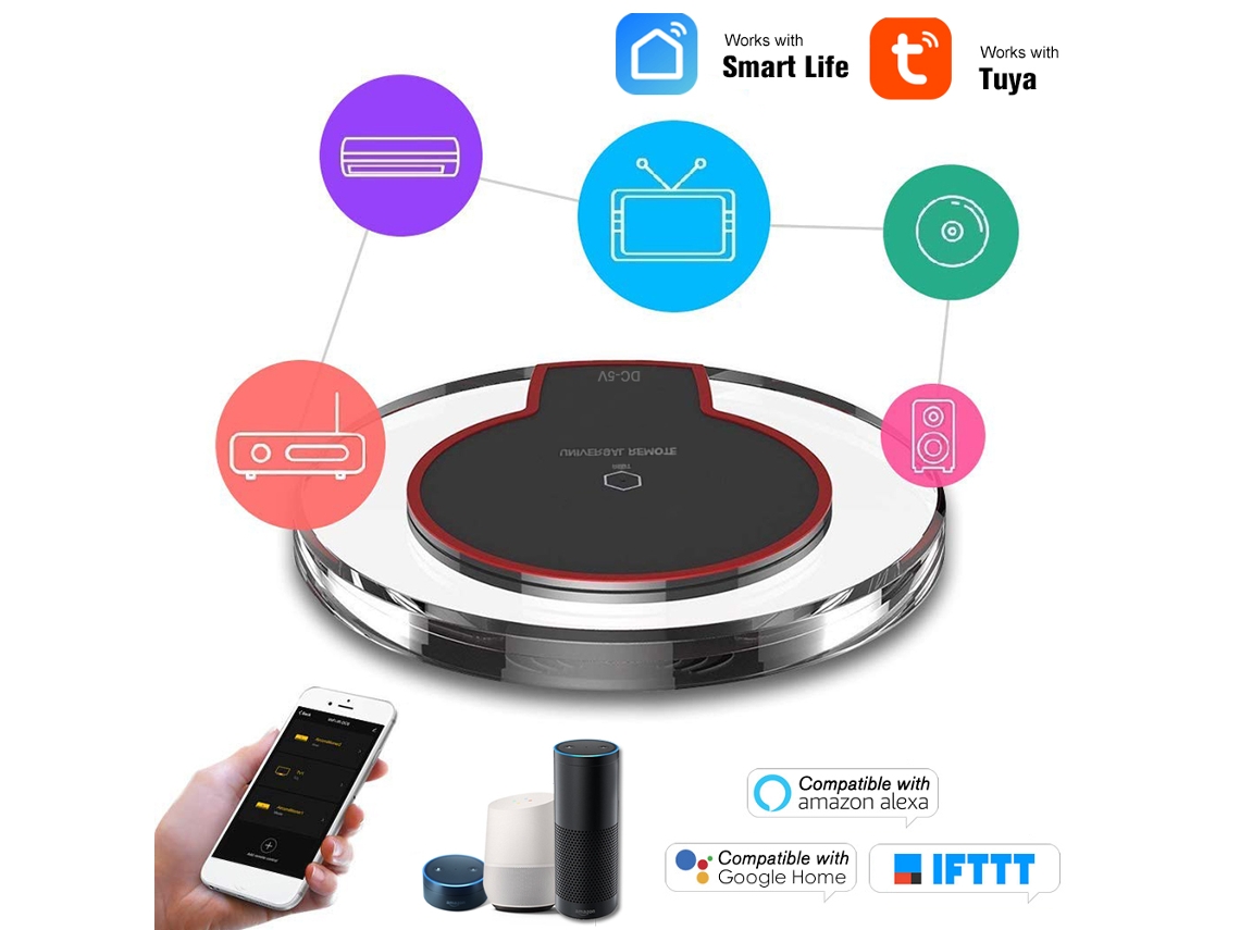 Controle Remoto Wifi para Ar, Tv, Dvd S/MARCA