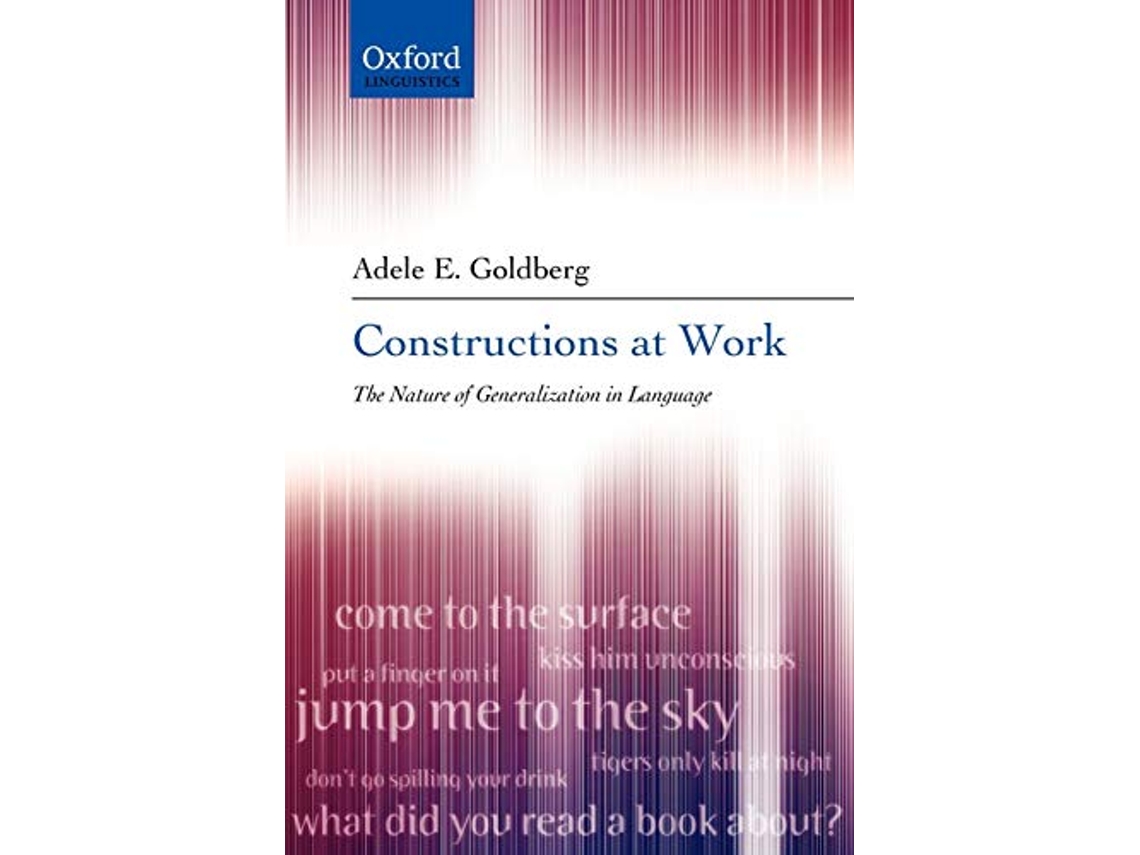 Livro Constructions at Work de Adele Goldberg (Inglês)