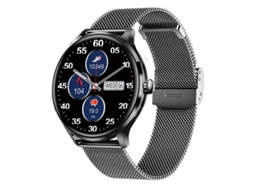 Smart Watch SHAH ARPAN Qs80 Bluetooth Call Health Monitor Preto Milão