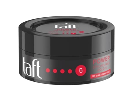 Cera Estrutural Taft Power Para Modelar Cabelo, 75ml