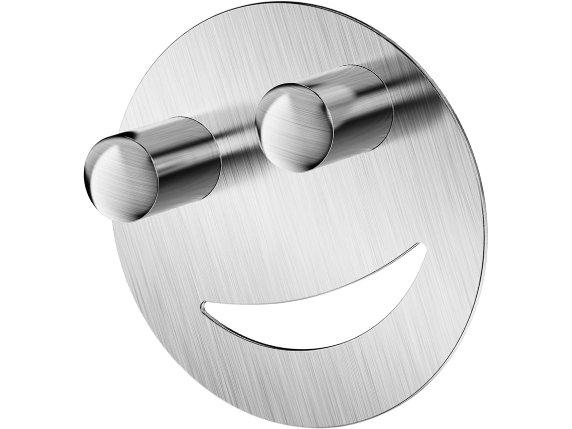 Suporte Para Esponja Em Aço Inoxidável Com Carinha Sorridente, Organizador De Banheiro De Fácil Instalação,
