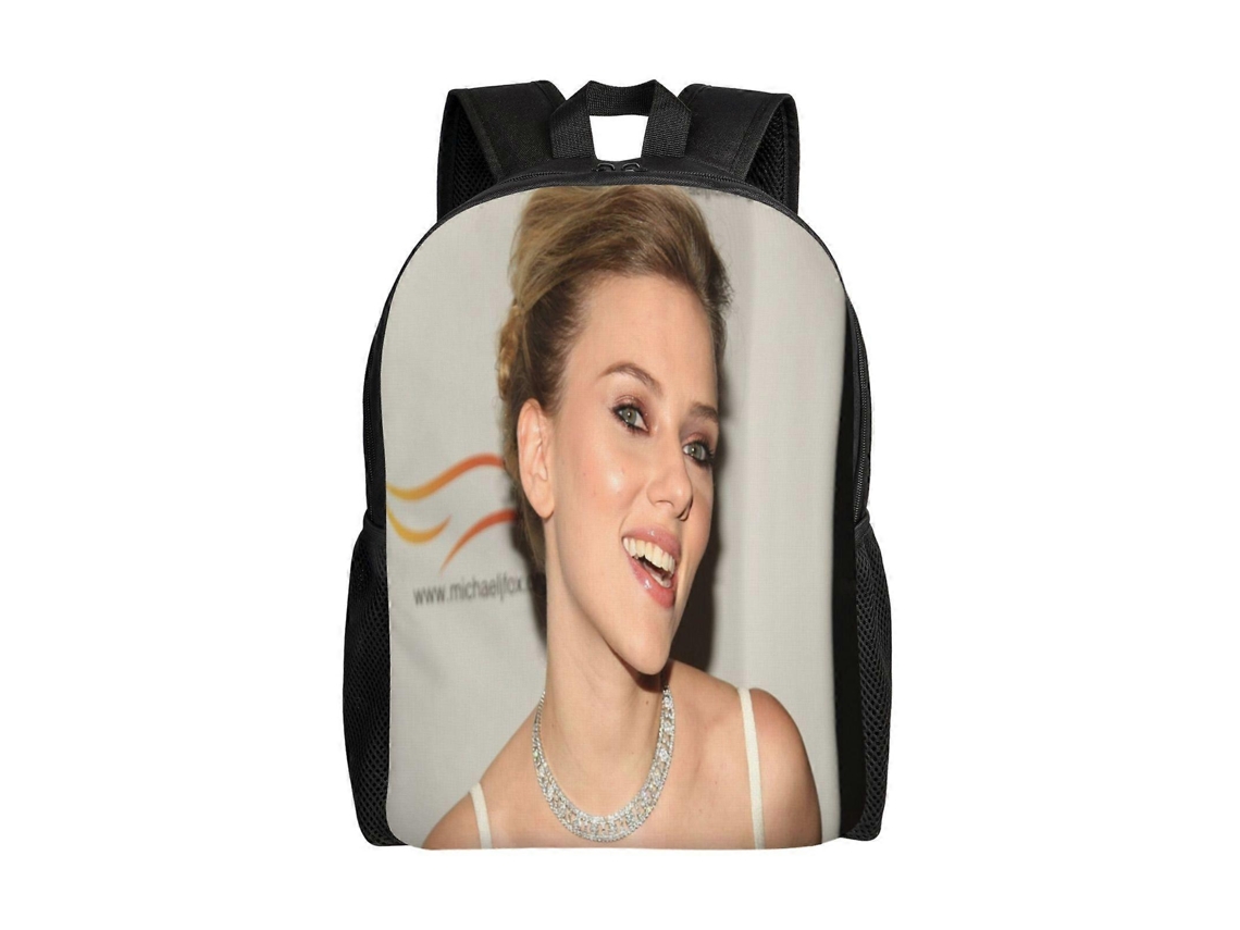 Mochila De Estudante Scarlett Johansson T126, Leve, Durável, À Prova Dágua E Com Alça De Ombro Ajustável. Olysi Shop