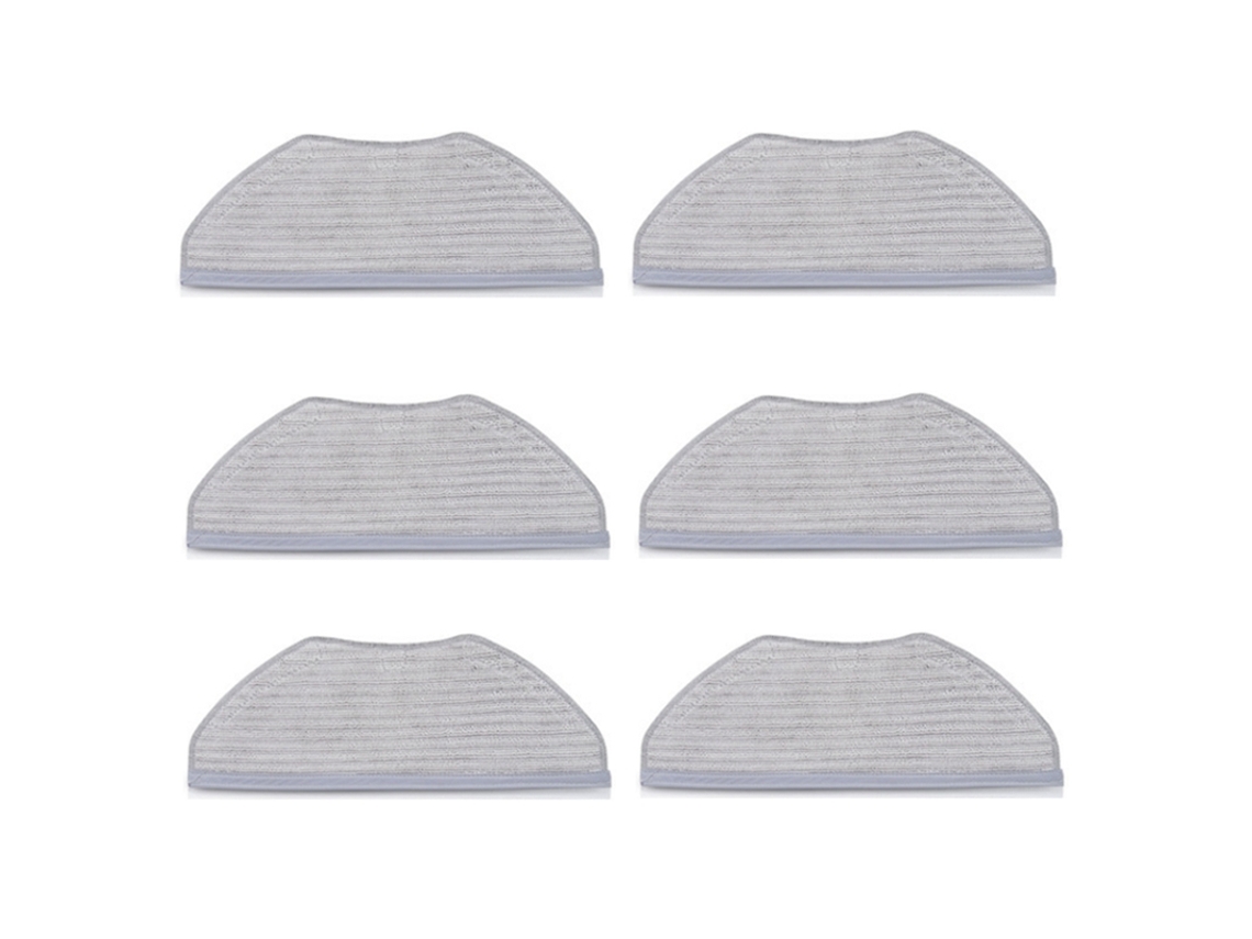 6 pçs mop pano toalhetes trapos para xiaomi mijia g1 robô aspirador de pó acessórios peças reposição