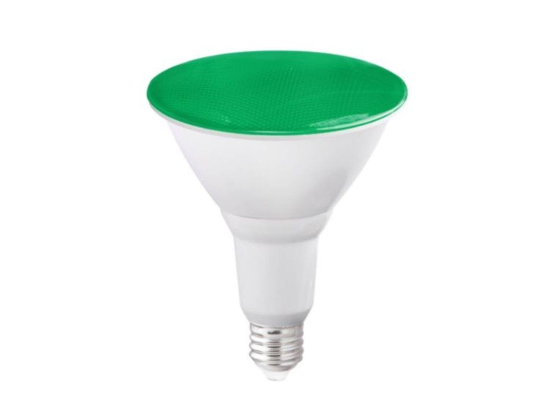 Sgc 200620008 | Lâmpada Led Par38 15w E27 Verde Ip65 Gsc