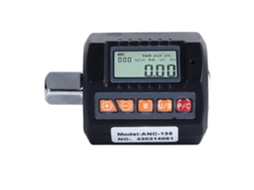 Adaptador de torquímetro digital de 1/4 pol. para 3/8 pol. com visor LCD em tecido.