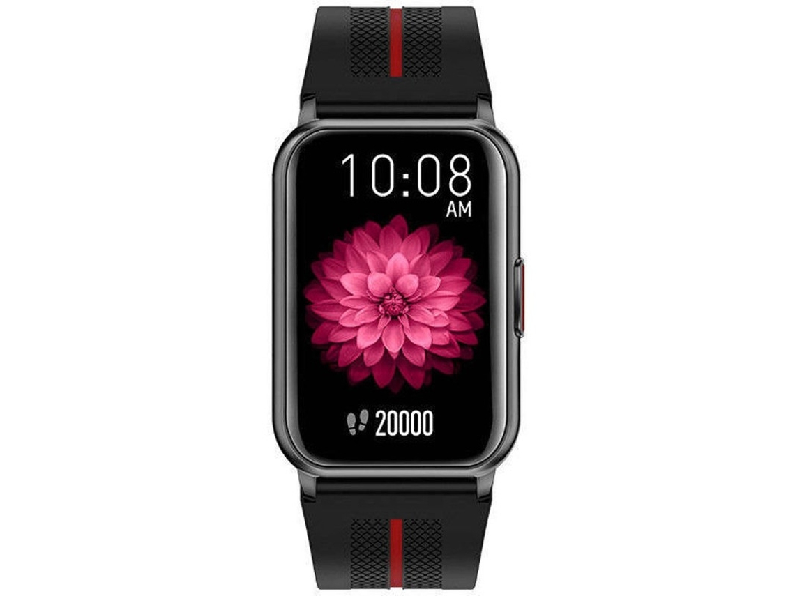 Smartwatch, Pulseira Inteligente Ip68 à Prova D'água Cardio Pedômetro Smartwatch Esporte Fitness Rastreador de Atividades Controle de Música Bestvite (preto)