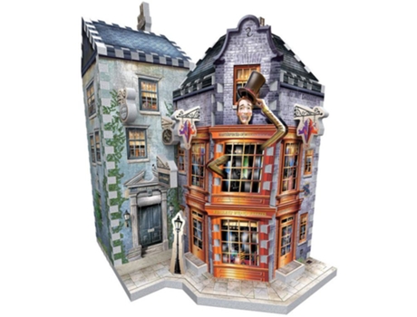 Wrb Puzzle 3d A Loja Dos Weasley E O Jornal Do Profeta Wrebbit (300 Peças)
