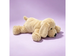 Brinquedo de Pelúcia Golden Retriever, Boneco de Cachorro Fofo, Almofada de Conforto MDUG (30 Cm 0,21 Kg)